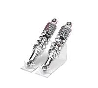 DUSHUO Amortiguador Trasero Universal De 270mm Y 300mm, Suspensión Trasera Adecuada para Motocicleta Scooter Kart Quad ATV Dirt Pit Bike Dirt Pit Amortiguadores(270MM Silver 1pair)
