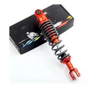 DUSHUO Amortiguadores de Rebote suspensión Trasera Motocicleta Universal 320MM Horquilla modificada/Amortiguador Trasero Interfaz Redonda Dirt Pit Amortiguadores(320MM Orange Fork)
