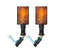 DUSHUO Intermitentes para Y&amaha para XT350 para XT 600 550 250 para FZ750 1985-2000 Luces De Giro Y Freno Trasero De Motocicleta Lámparas Ámbar(2pcs)