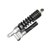 DUSHUO Motocicleta De 320mm con Ajuste Trasero Hidráulico Amortiguador Scooter Dirt Pit Bike ATV Quad Dirt Pit Amortiguadores(Black Fork)