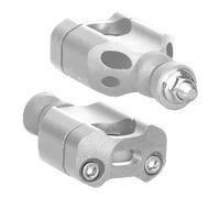 DUSHUO para Transalp para XL 600 650 700 V para XL700V para XL650V Elevadores Manillar Motocicleta 22 Mm 28 Adaptador Abrazaderas Fuera Barra Elevador