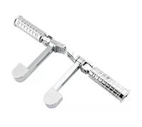 DUSHUO Pedales Extensión De Estribo Delantero para Motocicleta Extensor Pedal para Conductor Reposapiés Soporte Extendido para R18(White)