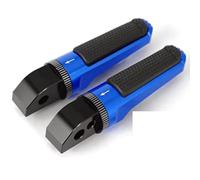 DUSHUO Pedales Pedales Clavijas Pie Motocicleta Estriberas Traseras Gemelas para Pasajero para Street para Triple para R 2008-2019 para Street(Blue)