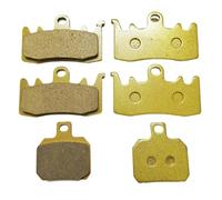 Dusibulv Delanteras Pastillas Freno traseras Pastillas Freno Delanteras Y Traseras para FTR1200 2019-2022 R para Carbon Rally S Rane Replica Sport 2023(Front 2 Rear 1 Pair)
