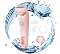 Dusk Razor for Women,The Glide Pro 3.0 Razor Dusk, Dusk Glide Pro 3.0 Shaver Razor, Dusk Official Razor, Dusk Razor 2 In 1 Wet & Dry, Electric Waterproof Lady Shaver (Pink)