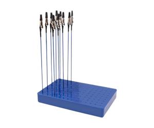 DuskHaven 10 Piezas Soporte de Pintura para Modelos Clips Herramientas de Modelismo Material PP Resistente Adecuado para Taller de Hobbies Artesanía, Blue 10 Clips