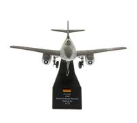 DuskHaven -27 Pieza de Avión Fighter Modelo Coleccionable Diecast Aeronave Militar Miniatura Metálica Soporte Incluido Adecuado para Decoración de Sala, F, 15x17.5x11cm