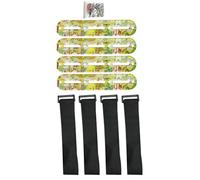 DuskHaven 4 Piezas Clips Laterales Bordado Sujetadores Lienzo Acrílicos Tensores Tela Herramientas Accesorios Marco Manualidad Fácil de Usar Adecuado para, Style a, Individual