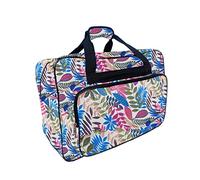 DuskHaven Bolsa para Máquina de Coser Portaequipaje Portátil con Varios Bolsillos Exteriores Fabricada en Nailon Liviano Protege La Máquina Y Los Accesorios Ade, estiloB, Individual