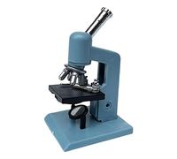 DuskHaven Microscopio Miniatura Casa de Muñecas Laboratorio Equipo Educativo Accesorio Decorativo Material Resistente Adecuado para Niños Aprendizaje, Azul