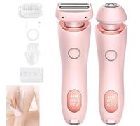 Duskofficial Razor, Dusk Razor for Women, Dusk Official Razor, Duskofficial The Glide Pro 3.0, Duskofficial Razor, Dusk Official Electric Razor, 2 in 1 Electric Waterproof Shaver (Pink)