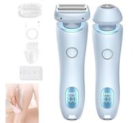 Duskofficial Razor, Dusk Razor for Women, Dusk Official Razor, Duskofficial The Glide Pro 3.0, Duskofficial Razor, Dusk Official Electric Razor, 2 in 1 Electric Waterproof Shaver (Blue)