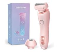 Duskofficial Razor, The Glide Pro 3.0, Dusk Official Shaver,2 in 1 Portable Ladies Shaver, Dusk Official Waterproof Electric Razor, Wet Dry Women Shaver for Legs and Underarms (Pink)