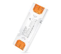 DUSKTEC Transformador 220V a 24V, Driver 60W, Fuente Alimentación 24V 2,5A Constante Ultra Fino para Tira de LED, Luces, Lámpara y Bombillas MR11 G4 MR16