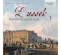 Zvi Meniker – Dussek: Sonatas completas para piano Op. 47 y Op. 64, Vol. 7