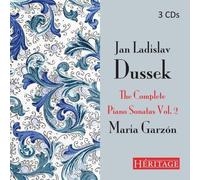 Dussek: Complete Piano Sonatas Vol. 2 by Heritage Records
