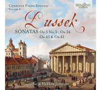 Dussek: complete piano sonatas volume 4 op. 5