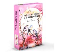 Dusserre - Sweet Blossom Lenormand (Edición Francesa) - Juego de Cartas Adivinatorias Poética e Inspiradora- Oráculo Adivinatorio