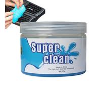 Dust Cleaning Gel, Detailing Tool for Consoles, Car Interior Cleaner Gel for Vehicle Accessories, Keyboard and Electronics, 160g, Reusable and Easy to Use