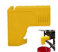 Dust Collection Adapter - Heavy Duty Lightweight Port Connector for Table Saw Woodworking Carpentry Use | Universal Fit Hose Coupler Dust Extraction Attachment Cutting Grinding Workshop Tool