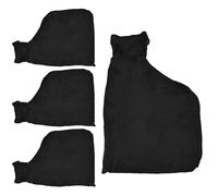 Dust Collection Bag, Miter Saw Dust Bag, Cutting Machine Dust Bag, Adjustable Black Connector Cover For Woodworking Polisher Saw Miter Cutting Machine