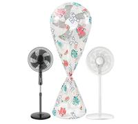 Dust Cover, Elastic Dust Cover Protection For Fan, Plegable resistente al agua Protector para el hogar en el hogar, sala de estar, oficina, escritorio de piso de almacenamiento