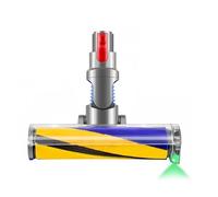Dust Detect Vacuum Attachment ，Compatible for Dyson ，V15 V11 V10 V8 V7 Hardwood Floor Head Soft Roller Brush With Green Light
