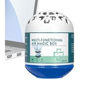 Dust Odor Eliminator Box - 1 x 1 cm Home AirPurifier Compact Freshening Device, solución no eléctrica airCleaning | Purifier Box for Bedroom Bathroom Home Office Kitchen Basement Garage Apartment