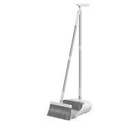 Dust Pan and Brush, Broom with Long Handle,Cleaning Stand Up Broom with Dustpan Set, Broom with Dustpan Combo Set, Portable Dust Pan and Brush Kit Outdoor Courtyard, Cleaning Tools for Kitchen,
