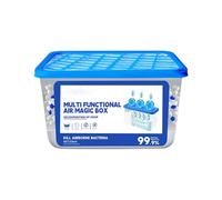 Dust Removal Box - 350ml Scented Freshener For Indoor Use | Plant Extracts With Marine Fragrance, Automatic Dust-Sucking Deodorizer For Home Kitchen Bathroom Closet Car Pet Area Bedroom