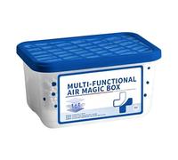 Dust Removal Box - ABS, 12 cm, Automatic Hair Absorber Purifying, Air Purifier Home | Hair Absorber Device, Automatic Dust Cleaner For Home, Car, Room, RV, Bathroom, Closet, Basement
