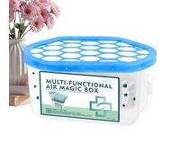 Dust Removal Box - Automatic Air Freshener for Indoor Spaces | Activated Carbon Odor Absorber with Continuous Purifying Function, Long Lasting Deodorizer for Bathroom Closet Car Bedroom Kitchen
