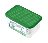 Dust Removal Box - Cleaning Storage Container for Fine Control | ABS with Sealed Lid Static Reduction Function Home Office Electronics Maintenance Organizer 5.12x3.94x2.76 in