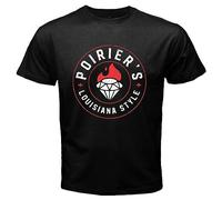 Dustin Poirier Louisana Style Hot Sauce Logo - Camiseta negra para hombre, talla S a 3XL, color negro, Negro, L