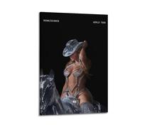 DUSTMAN Renaissance A Film by Beyoncé Posters - Lienzo decorativo para pared, diseño de música y películas, pintura decorativa para sala de estar, dormitorio, 30 x 45 cm, estilo marco