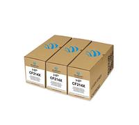 duston 3X CF214X, 14X Negro Toner kompatibel mit HP LaserJet Enterprise 700 M712 M725