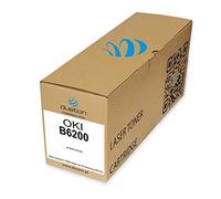 duston B6200, 9004078 Schwarz Toner Compatible con Oki B6200 6250 6300