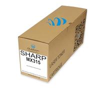 duston MX315, MX-315GT Negro Tóner compatible con Sharp MX-M265 MX-M266 MX-M316 N1N