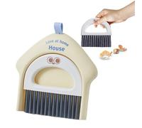 Dustpan and Brush Set - Mini Tools and Accessories for Dusting Cleaning | Broom Dustpan | For Use in Home, Kitchen, Keyboard, Interior, Outdoor, Garage