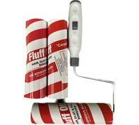 DUSTPIC 3 recambios gigantes del rodillo de la pelusa de 7 pulgadas y 1 manija 60 hojas espirales, Rollo Quita Pelos