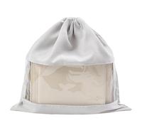 Dustproof Drawstring Storage Pouch - Drawstring Shoe Bags, Cotton Dust Bags | Soft Fabric Storage Bag for Shoes Handbags Travel Organizer Transparent Window Shoe Cover for Closet Luggage Packing Prote
