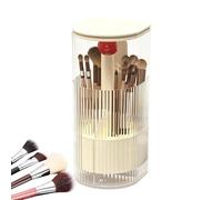 Dustproof Toothbrush Holder, 4 Compartments Lifting Container with Lid