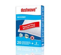 Dustwave® 20 Bolsa de polvo para aspiradora de microfibra para Philips FC 8136, FC 8240, FC 8241/09, FC 8370 » 8379 Performer Compact - altamente eficiente con cierre higiénico - Made in Germany