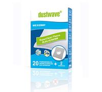 dustwave® - 20 bolsas de aspiradora para Fakir Red Vac TS 120, Red Vac Eco