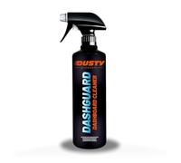 Dusty - Limpiador Salpicaderos y Plasticos Interiores de Coche | Renueva y Protege Plásticos y Vinilos | Efecto Antipolvo y Acabado Mate | Fórmula No Grasa y Fácil Aplicación | DashGuard 500 ml