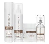 dusy professional Envité Argan Oil All-in Set (Shampoo 250ml + Spray 200ml + Mask 250ml + Serum 80ml)