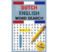 Dutch English Word Search | 85+ Large Print Puzzles with 2,500 Words | Vocabulary Builder for Teens, Adults & Seniors: Portable 6×9 Puzzle Book with Themed Italian-English Vocabulary + Answers