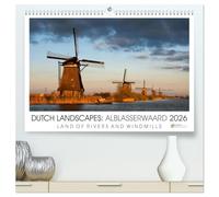 Dutch Landscapes: Alblasserwaard 2026 (High Quality Premium Wall Calendar 2026 DIN A2 landscape),CALVENDO 12 Month Wall Calendar: Land of Rivers and Windmills