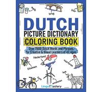 Dutch Picture Dictionary Coloring Book (Tapa blanda) Color and Learn
