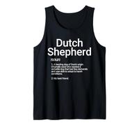 Dutch Shepherd Dog Breed Definition Cute Dutch Shepherd Dogs Camiseta sin Mangas